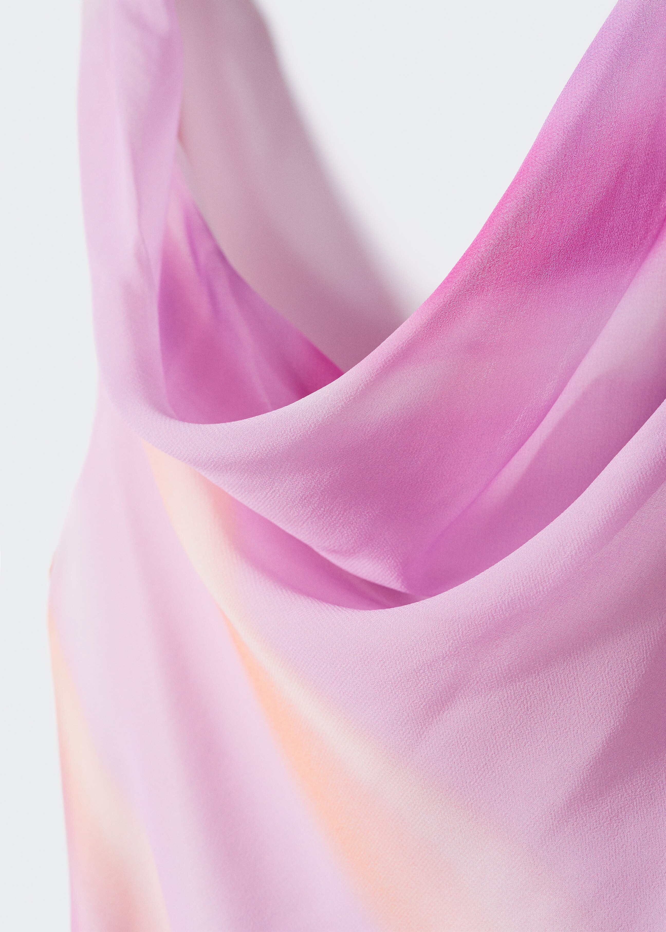 Dress with draped neckline - Details of the article 8