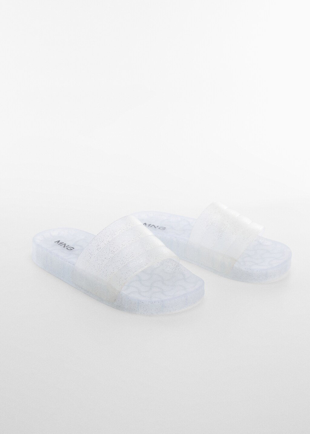 Transparent flip-flops - Medium plane