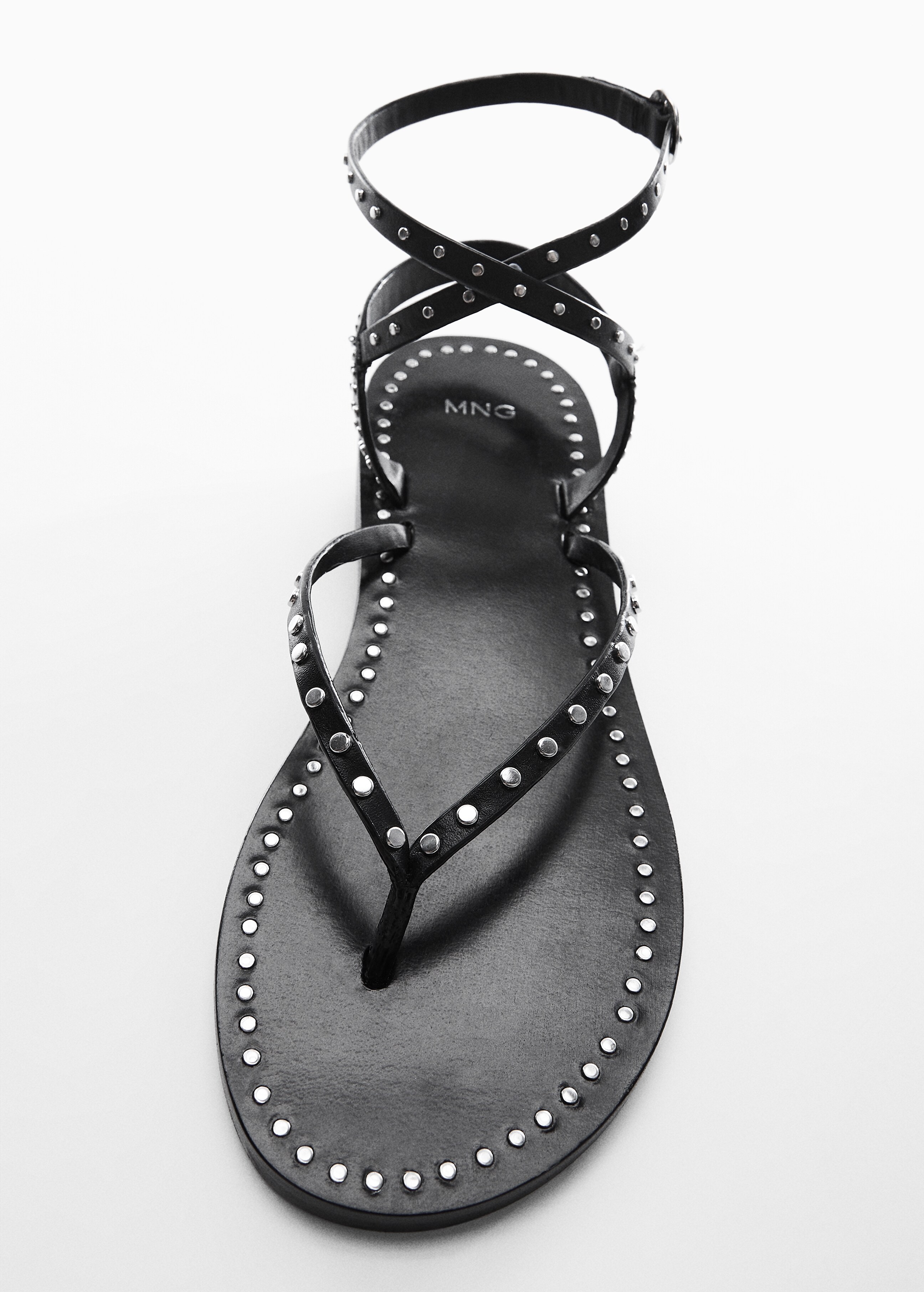 Kožené sandály se cvočky - Detail zboží 5