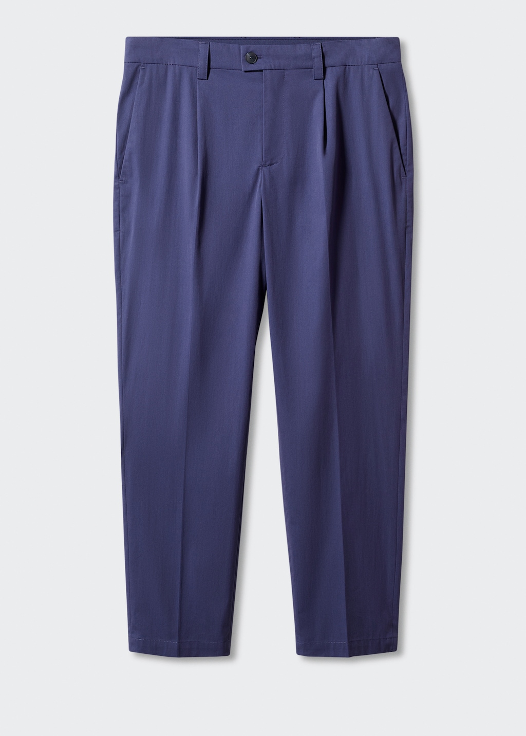 Cotton pleated trousers - Article without model