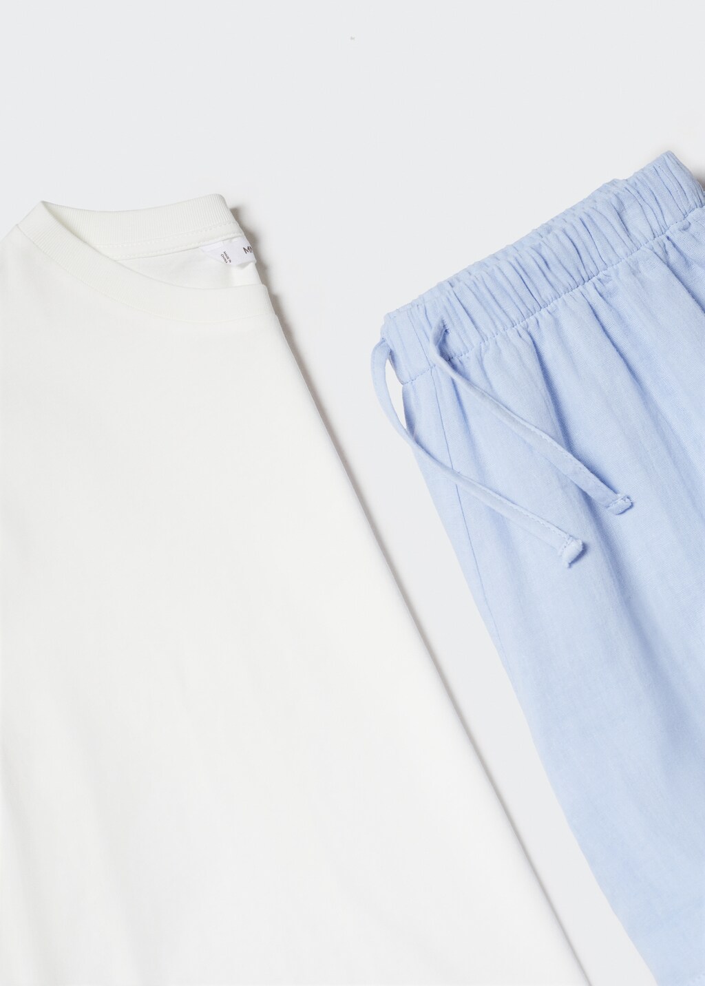 Short cotton pyjamas - Details of the article 8