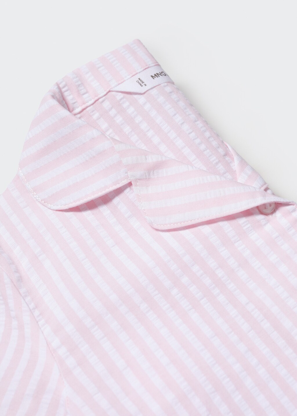 Striped short pyjamas - Details of the article 0