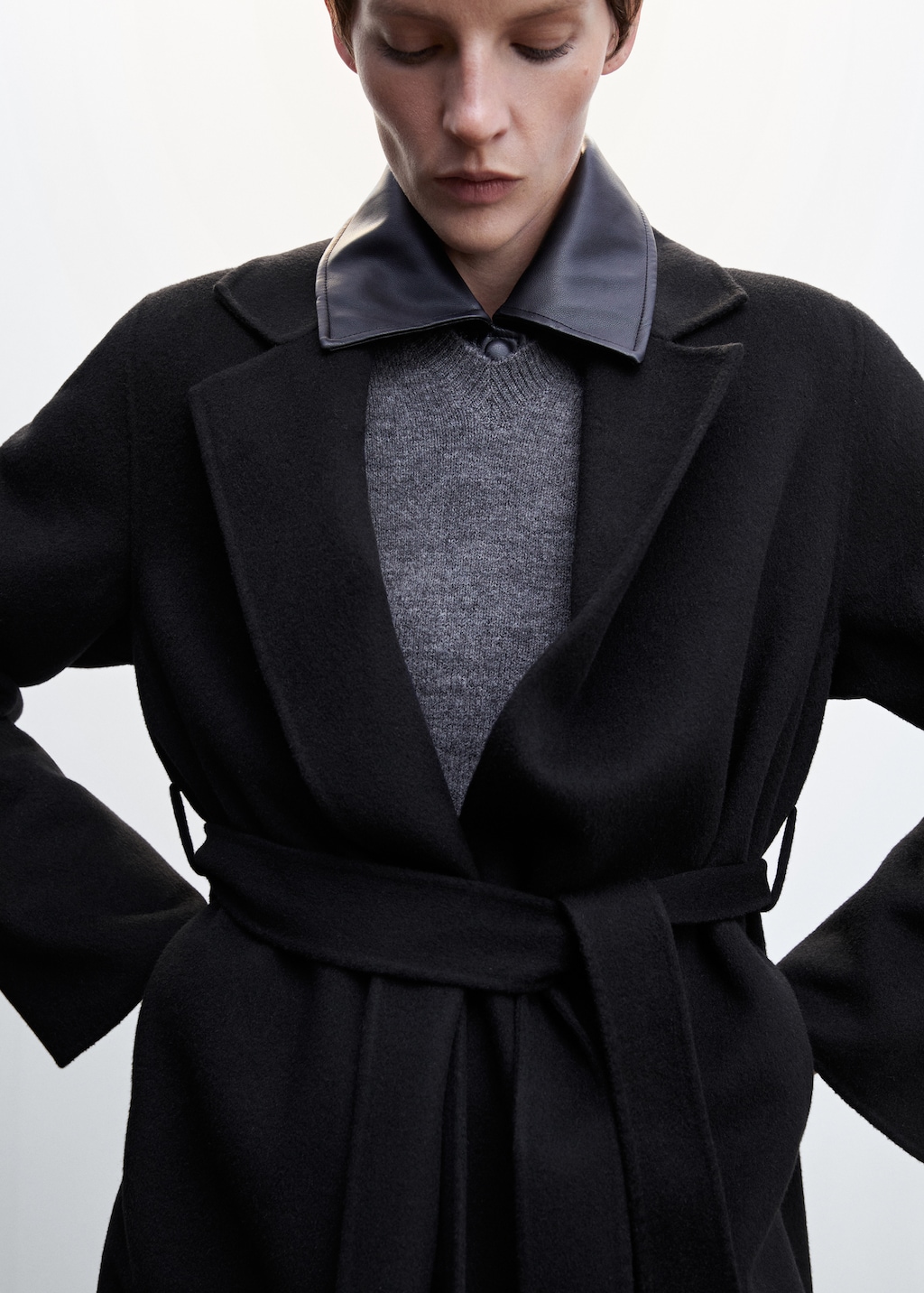 Belt handmade coat - Details of the article 6