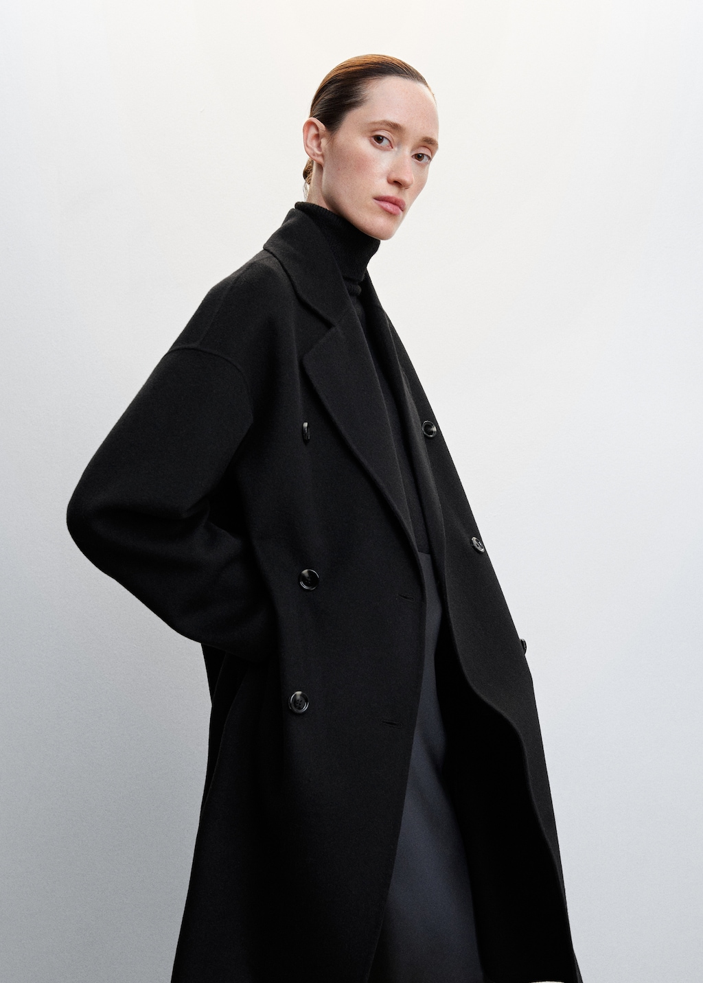 Handmade oversized wool coat - Details of the article 2