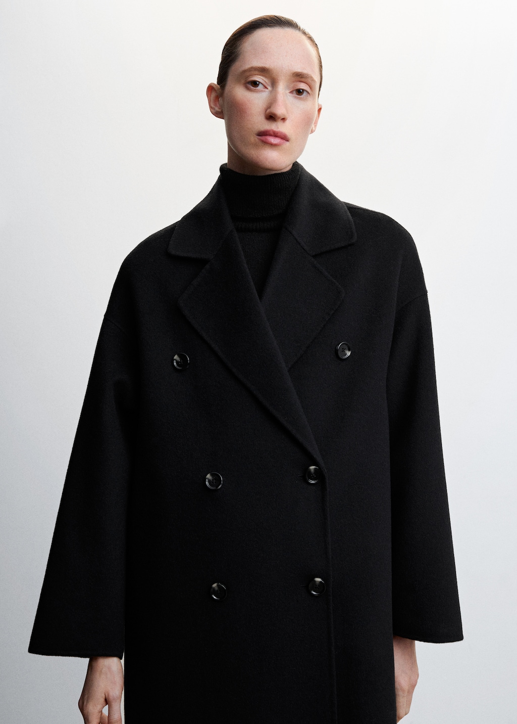 Handmade oversized wool coat - Details of the article 6