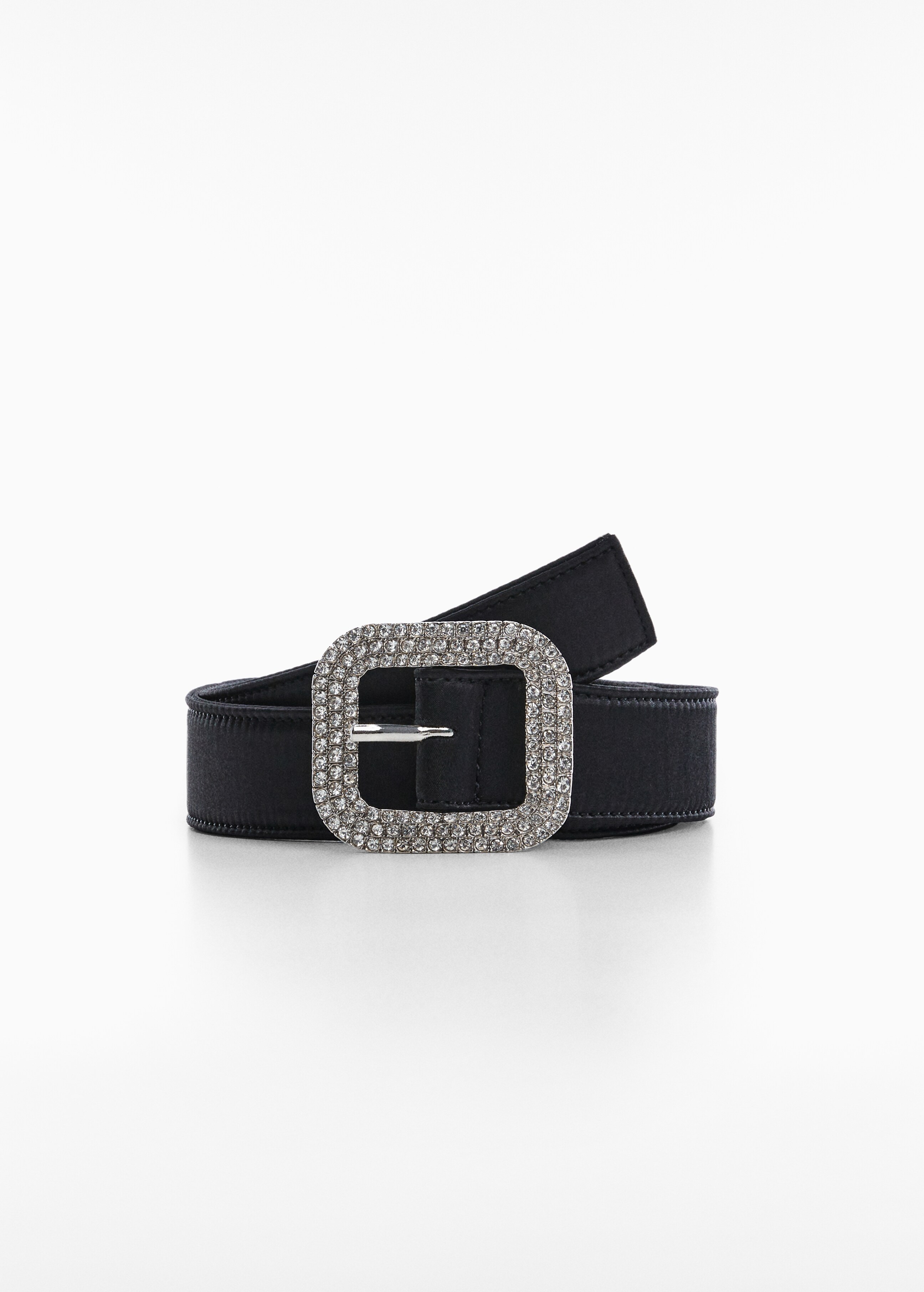 Faceted crystal buckle belt - Article without model