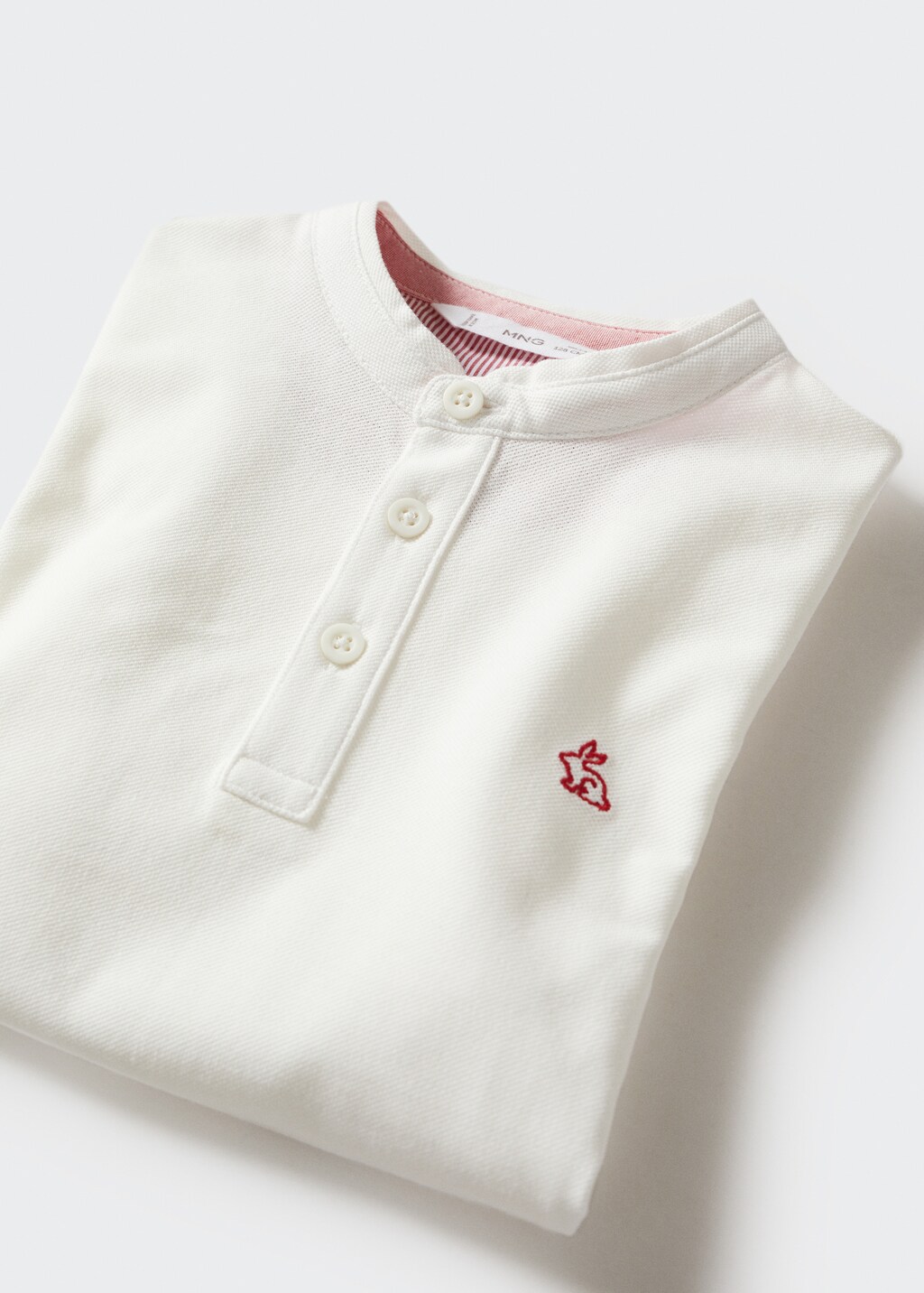 Mao collar polo shirt - Details of the article 8