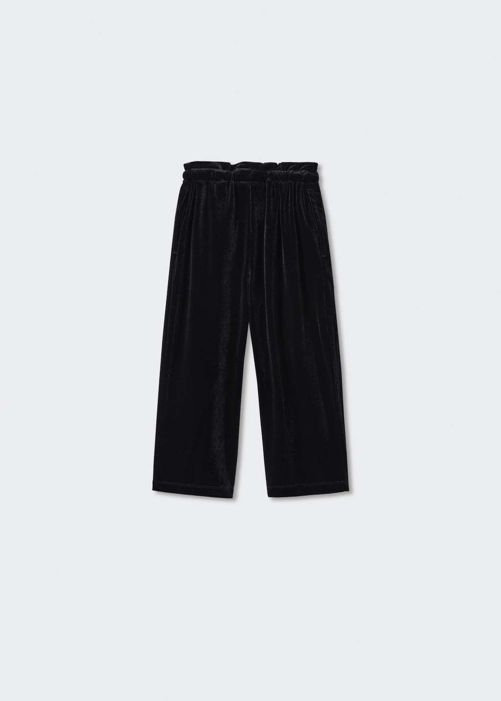 Pantalons culotte vellut - Revers de l'article