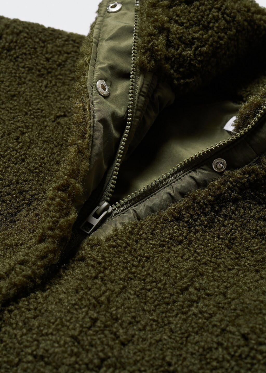 Faux shearling jacket - Details of the article 8