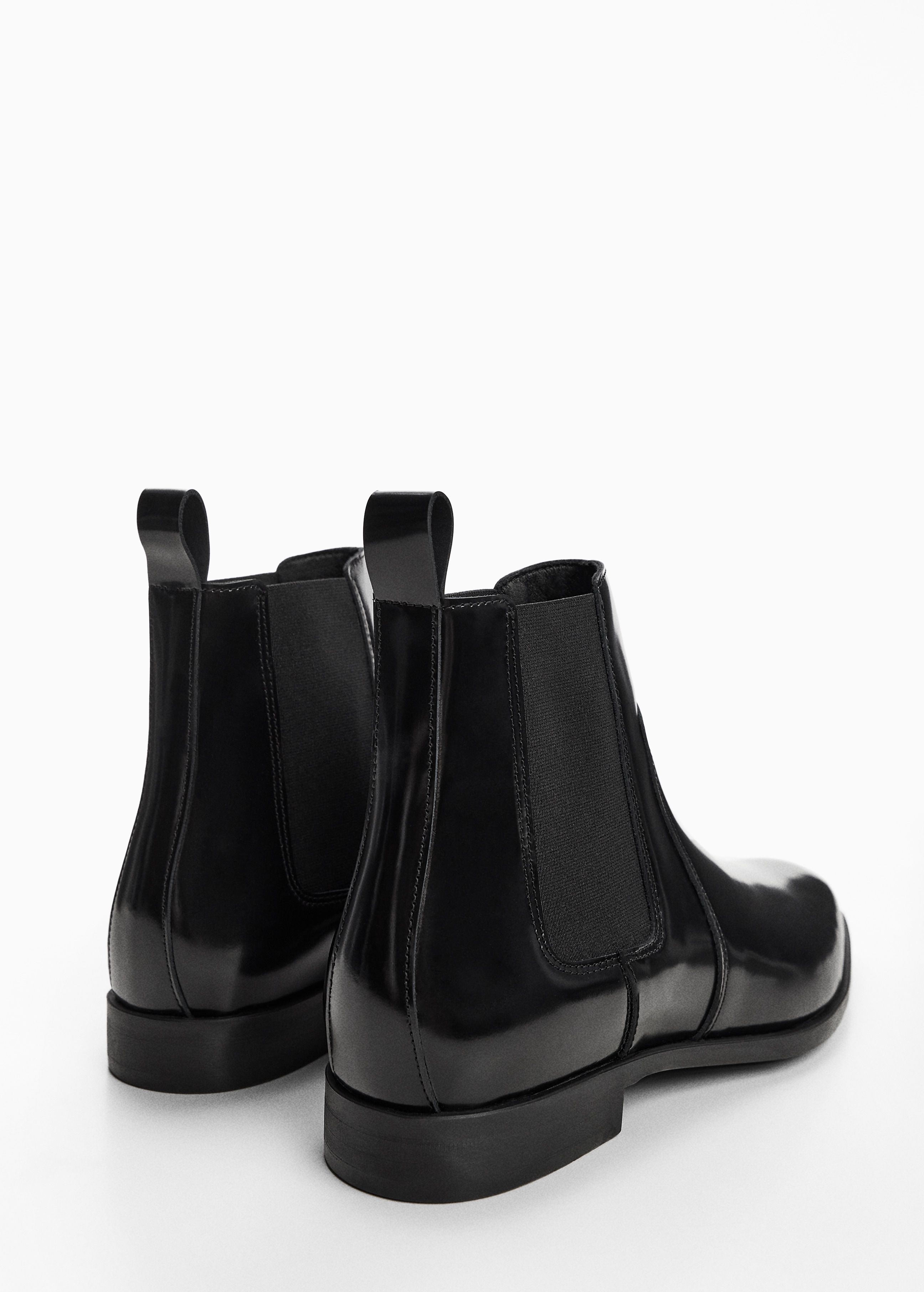 Polished leather chelsea boots - Details of the article 2