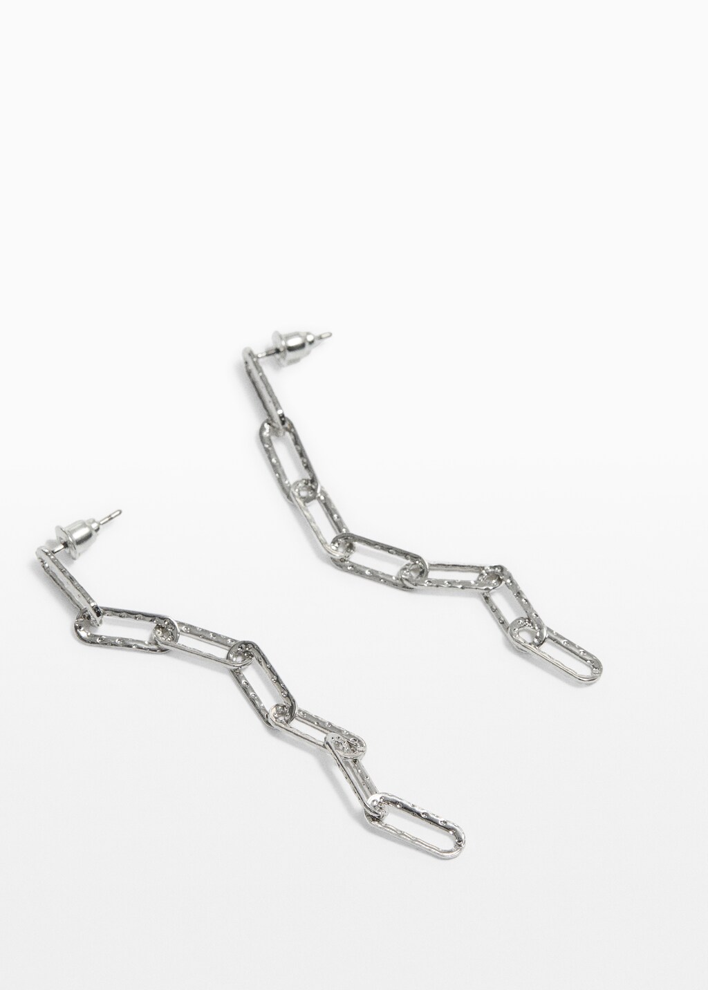 Chain earrings - Medium plane