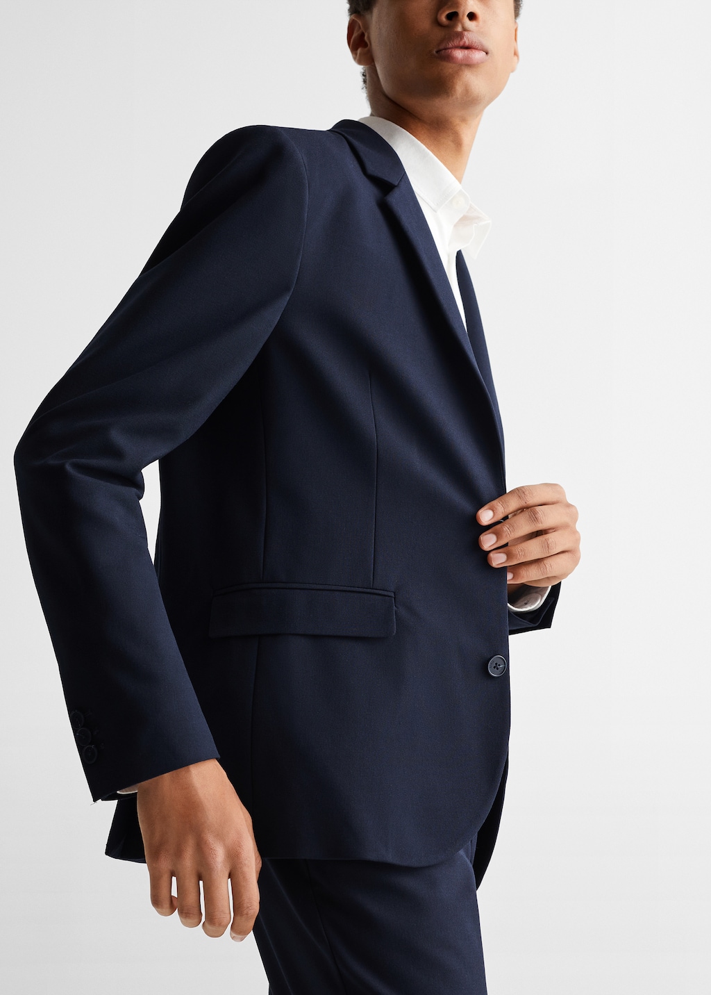 Slim-fit suit jacket - Details of the article 6