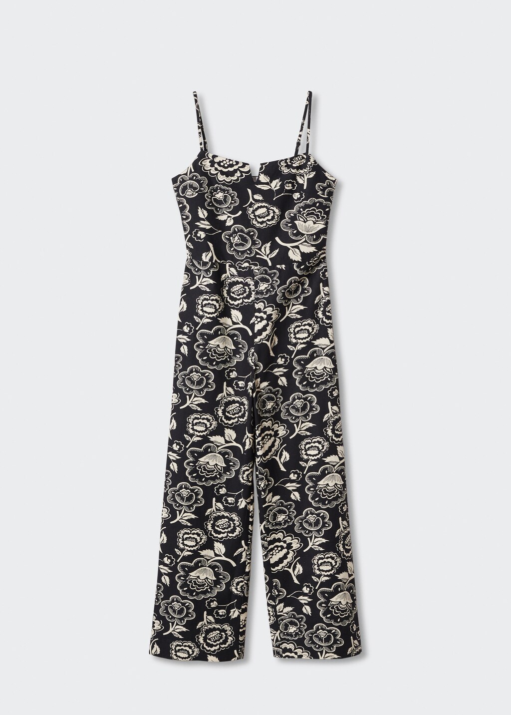 Floral print jumpsuit - Article without model