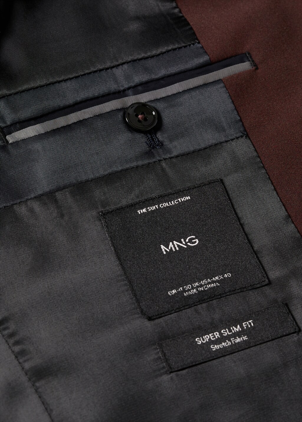 Super slim-fit suit jacket - Details of the article 0