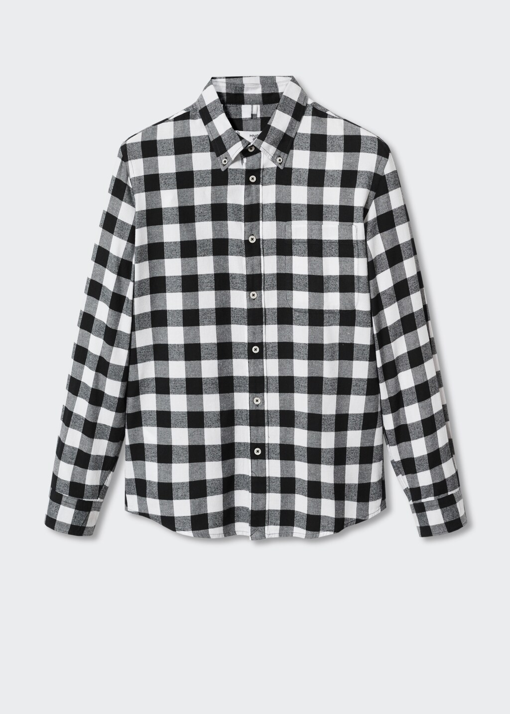 Checked flannel shirt - Article without model