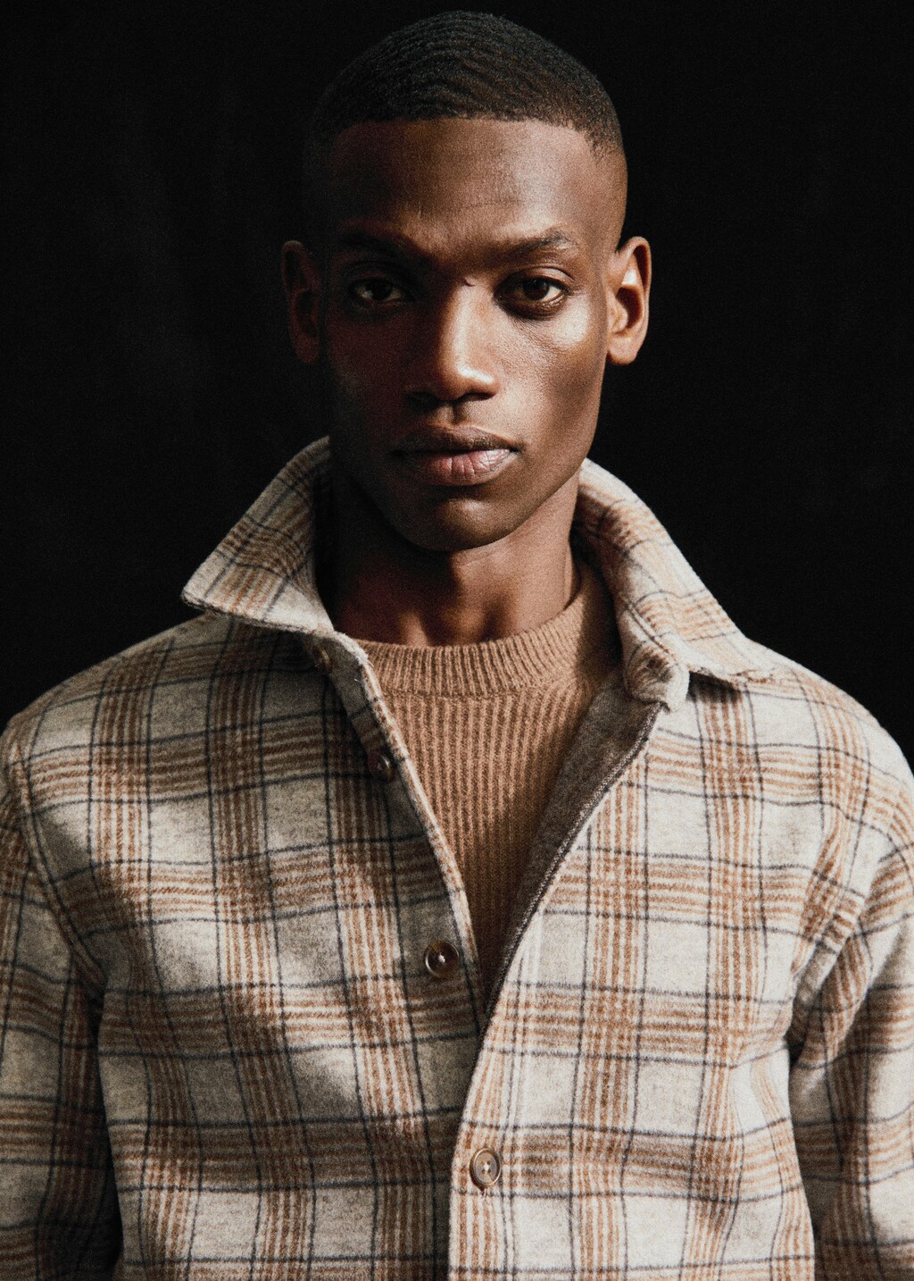 Check flannel overshirt - Details of the article 5