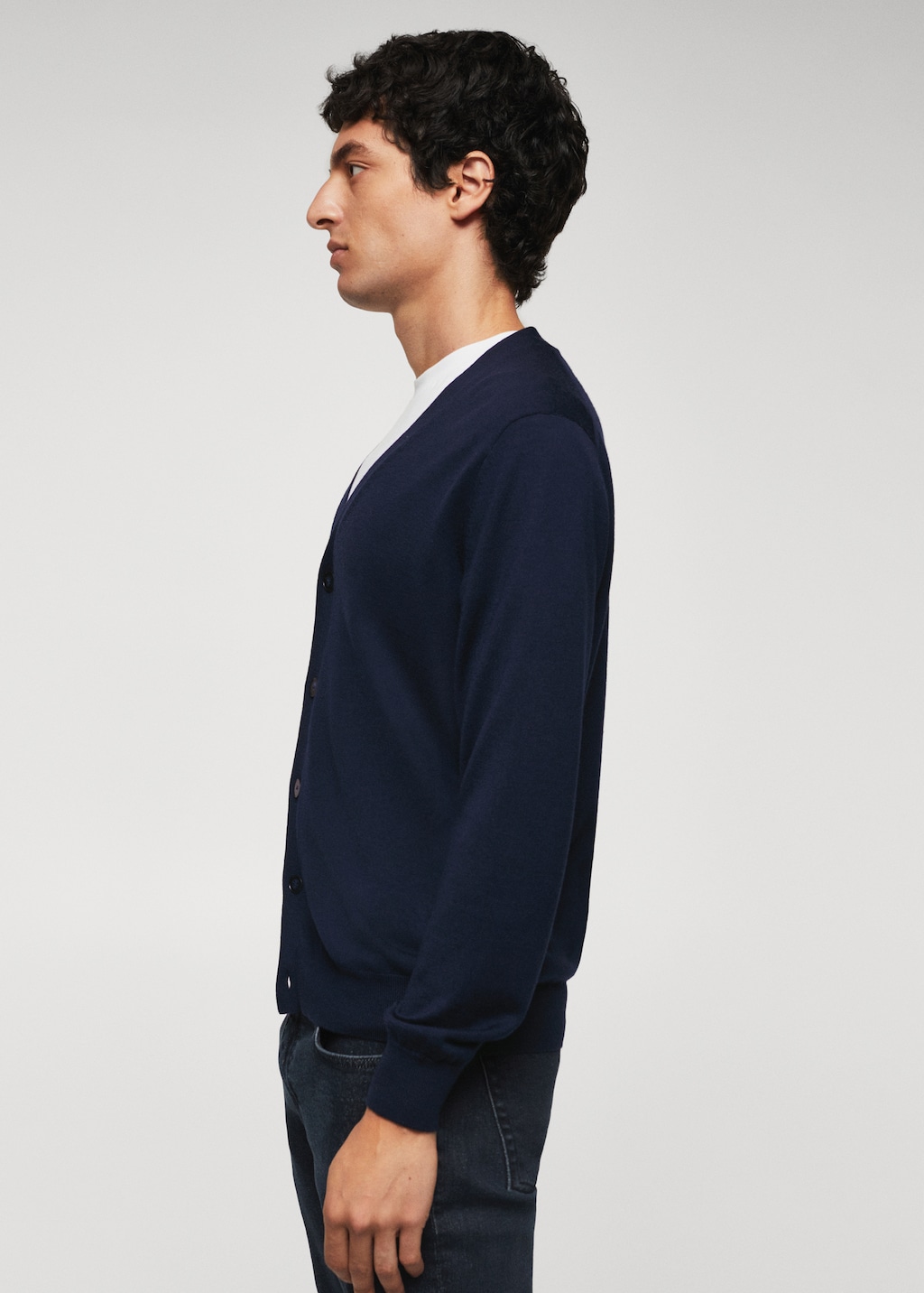 Merino wool washable sweater - Details of the article 1