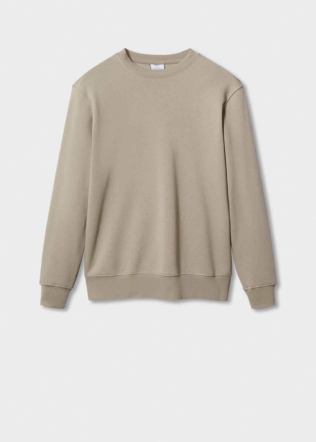 Plush cotton sweatshirt - Article without model