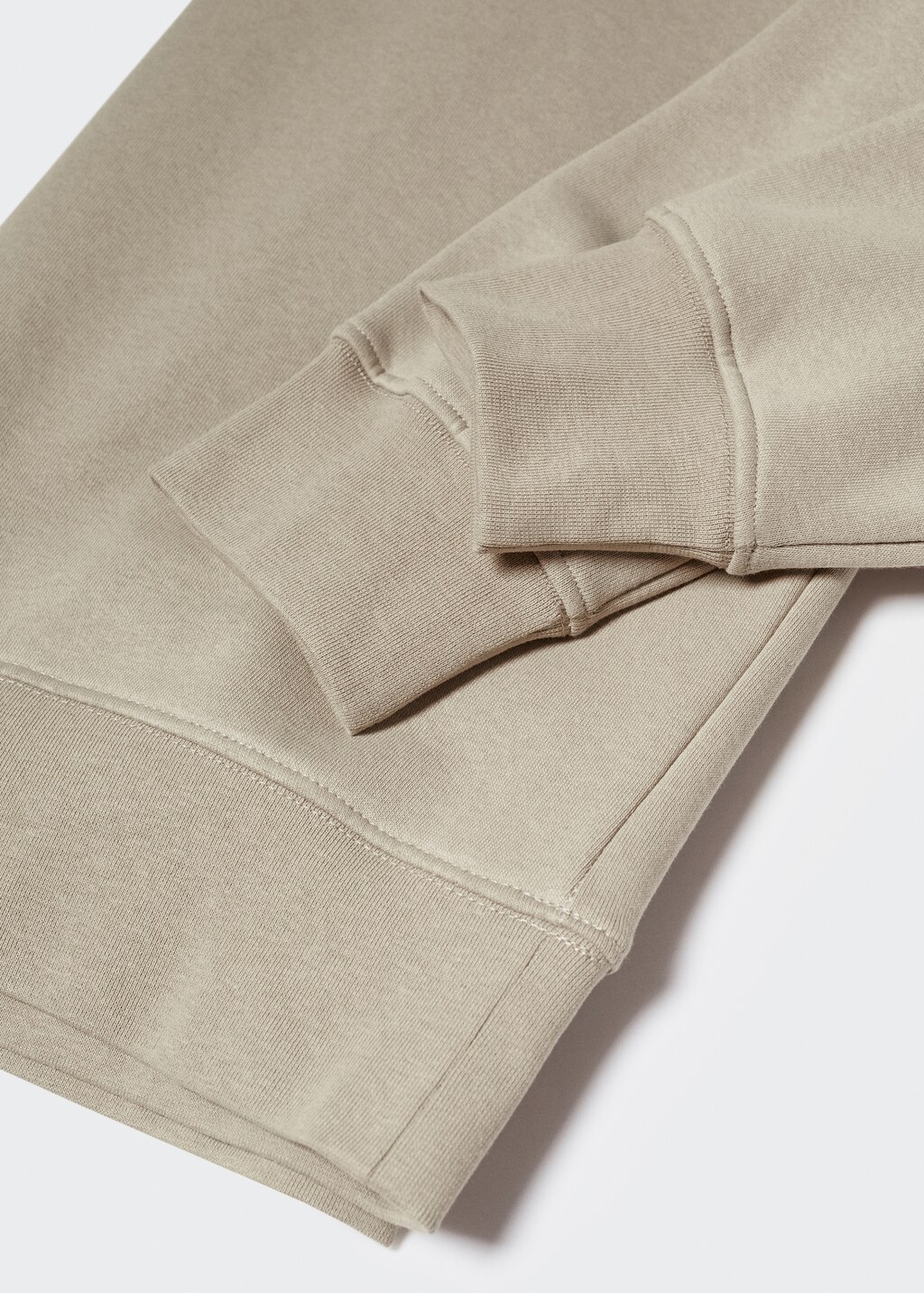 Plush cotton sweatshirt - Details of the article 8