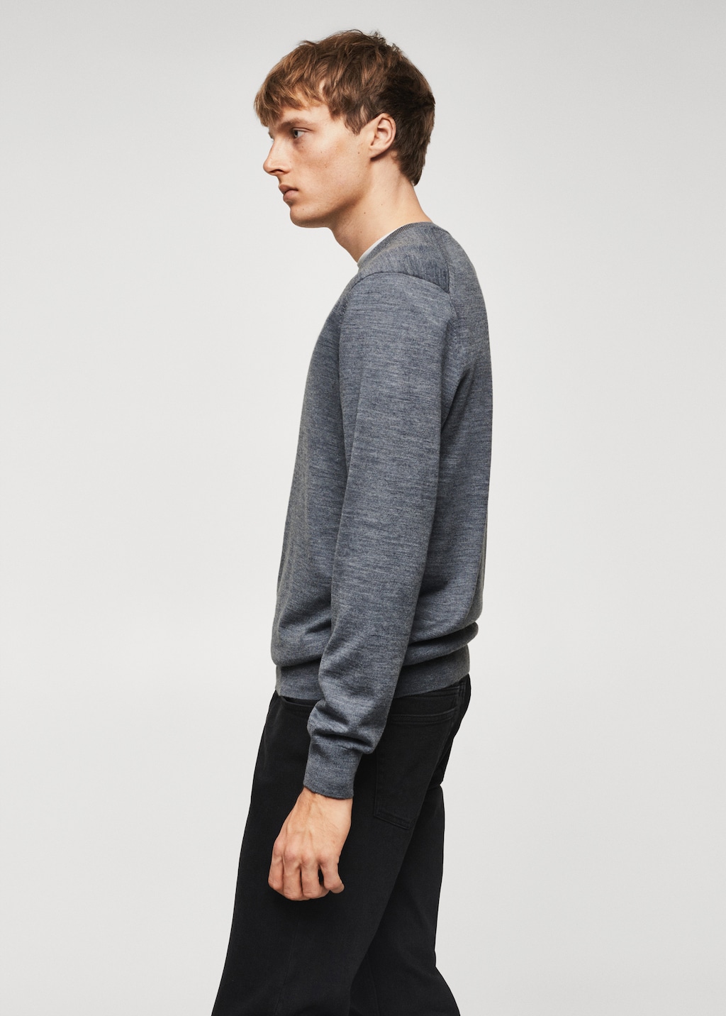 Merino wool washable sweater - Details of the article 6