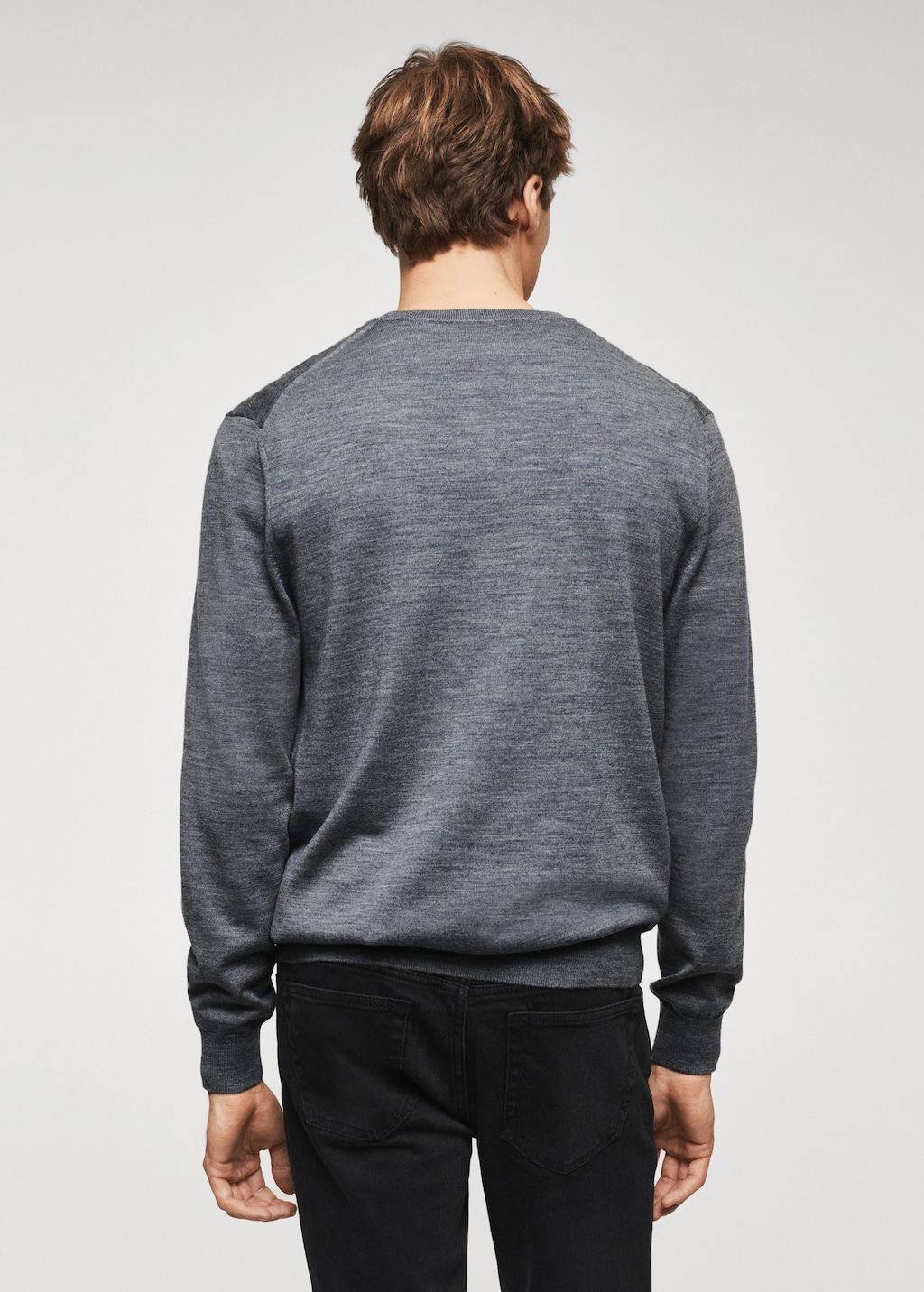 Merino wool washable sweater - Reverse of the article