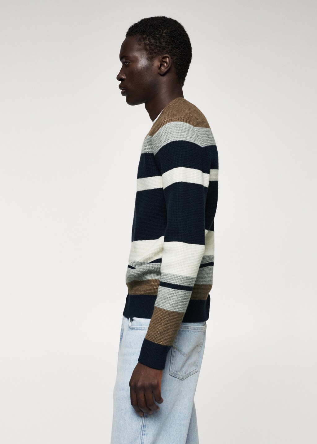 Structured fabric sweater - Details of the article 6