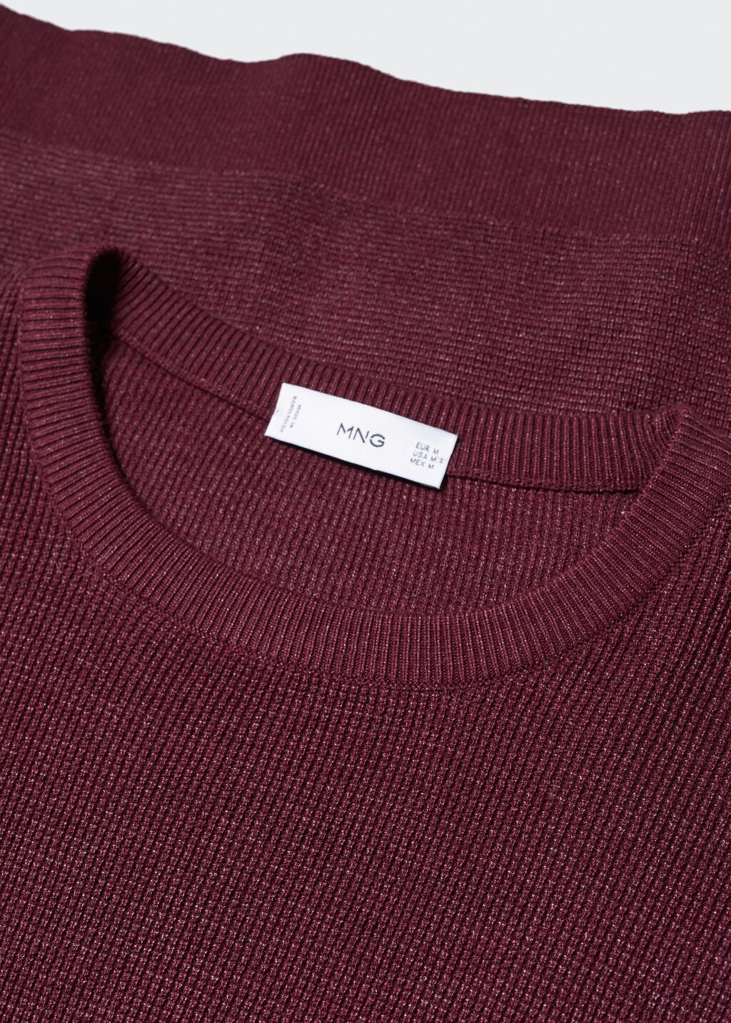 Structured cotton sweater - Details of the article 8