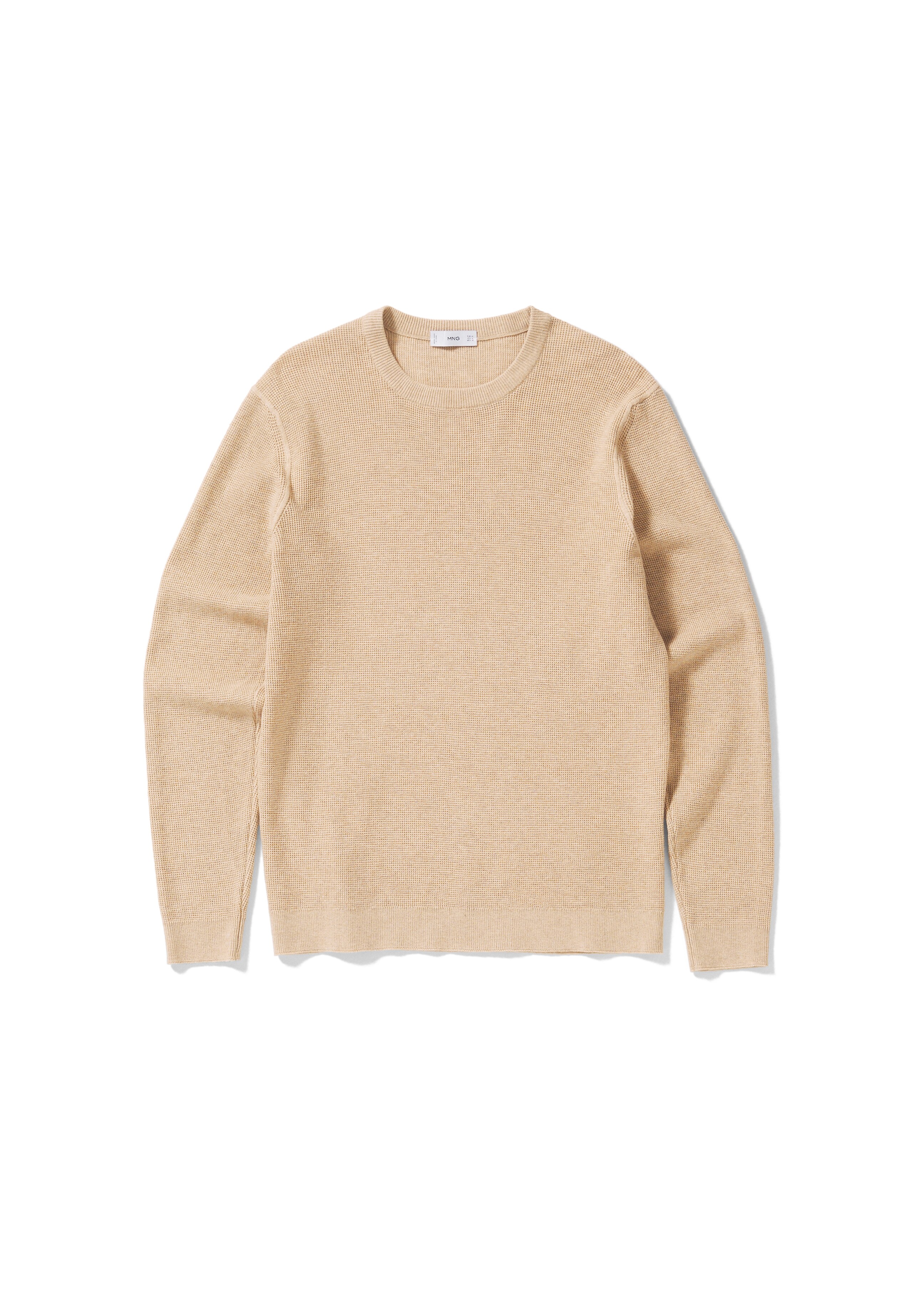 Structured cotton sweater - Details of the article 9