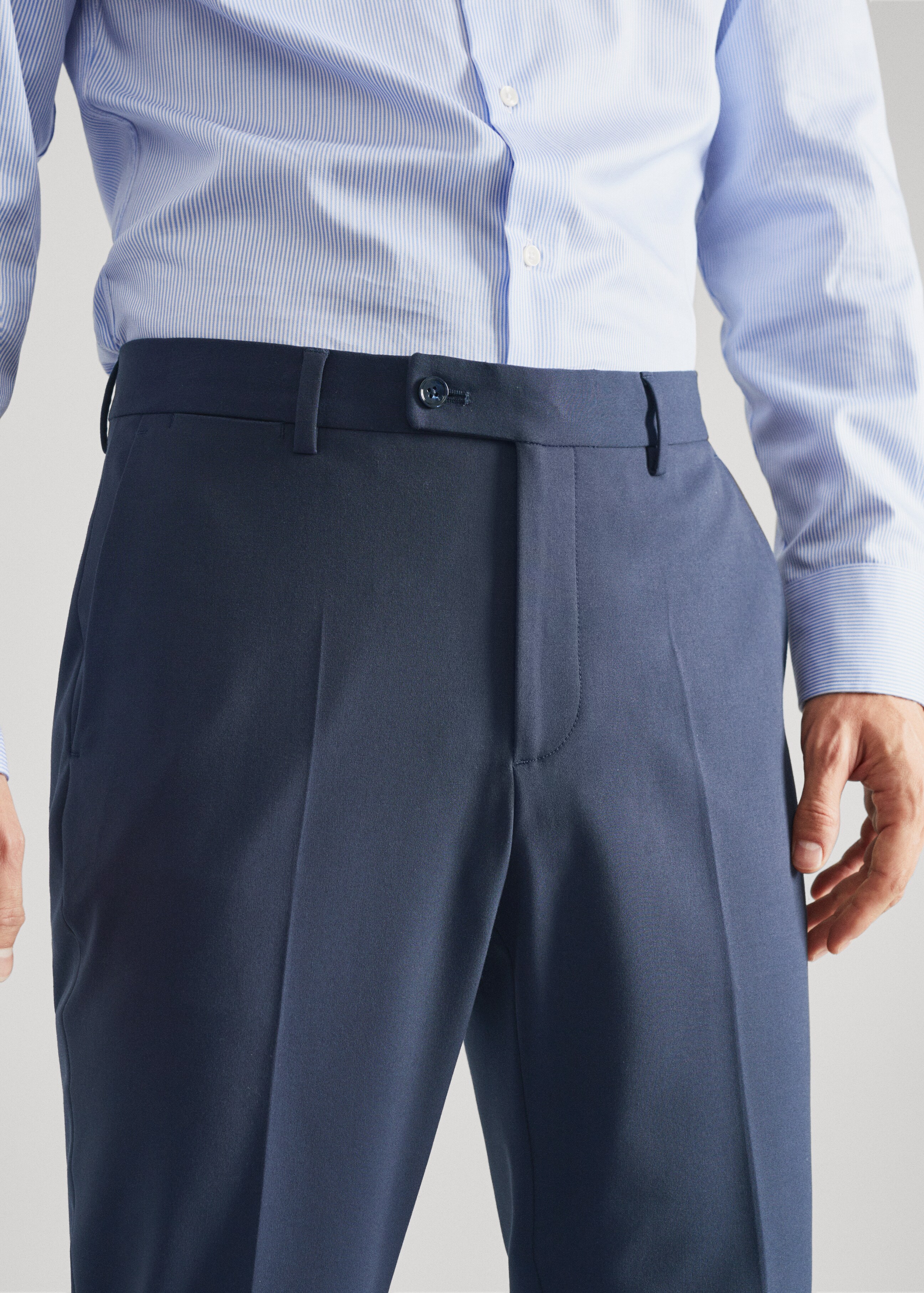 Pantalón traje slim fit - Detalle del artículo 1