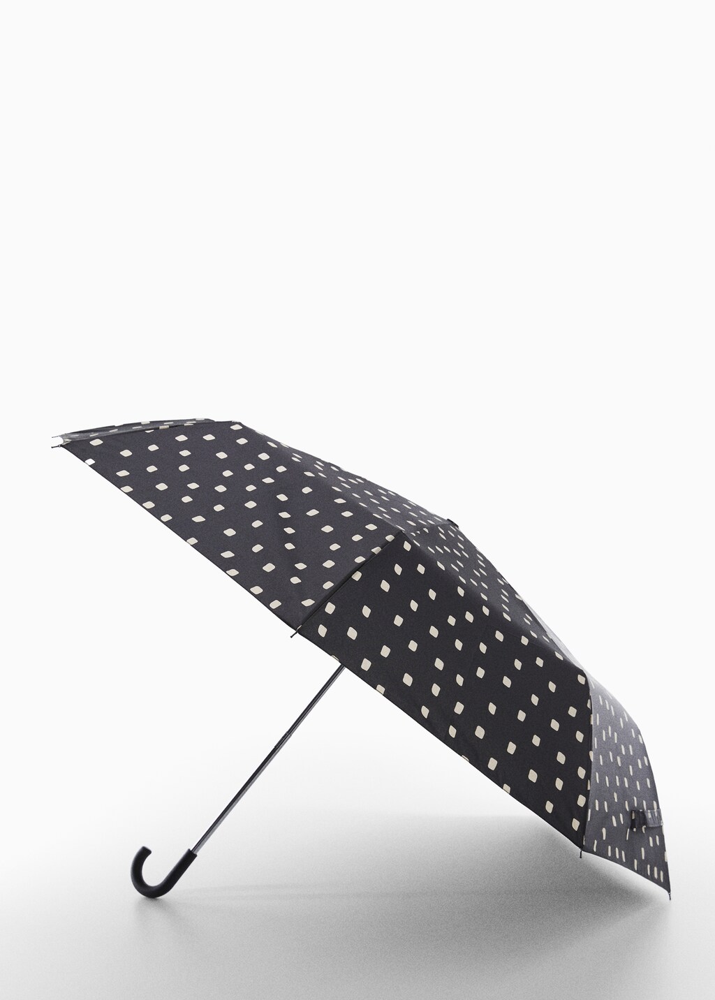 Polka-dot folding umbrella - Medium plane