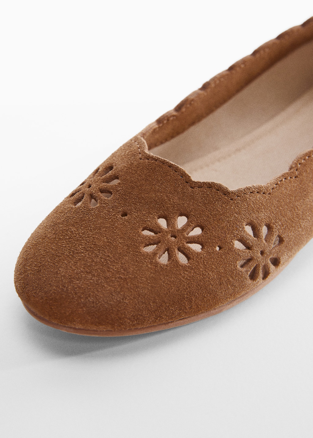 Leather ballet flats - Details of the article 1