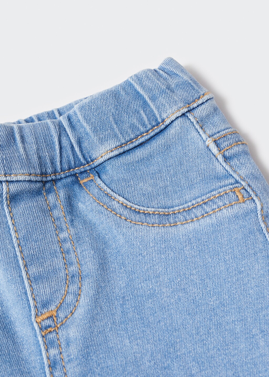 Drawstring waist jeans - Details of the article 0