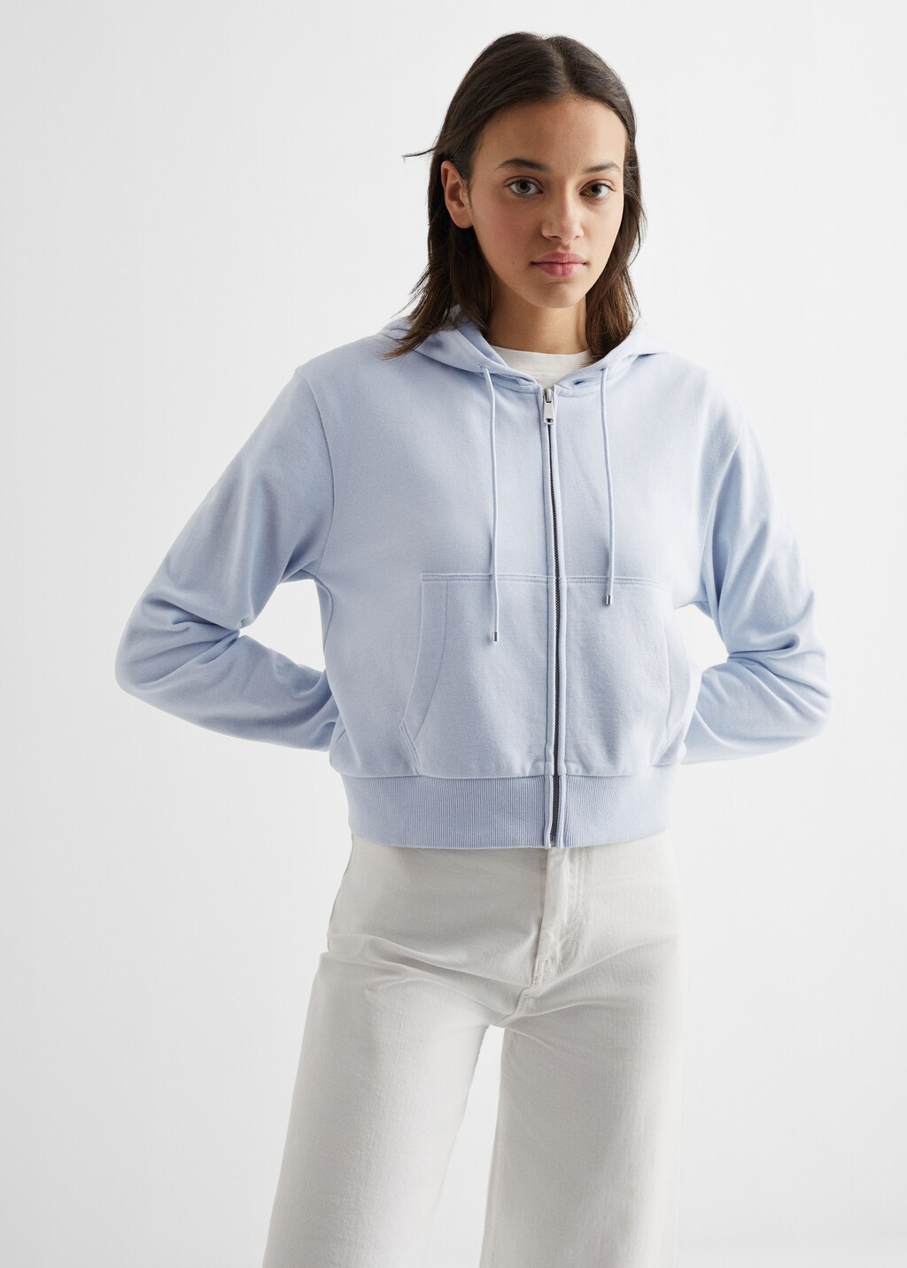 Zipped hoodie - Medium plane