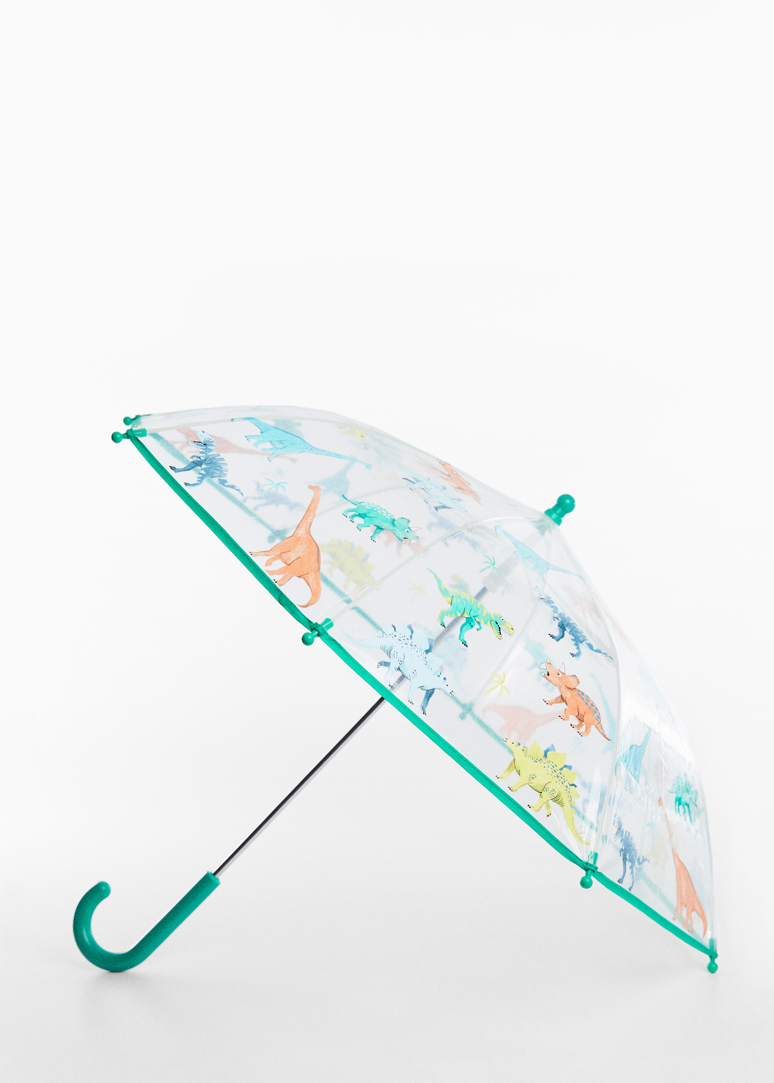 Transparent patterned umbrella - Medium plane