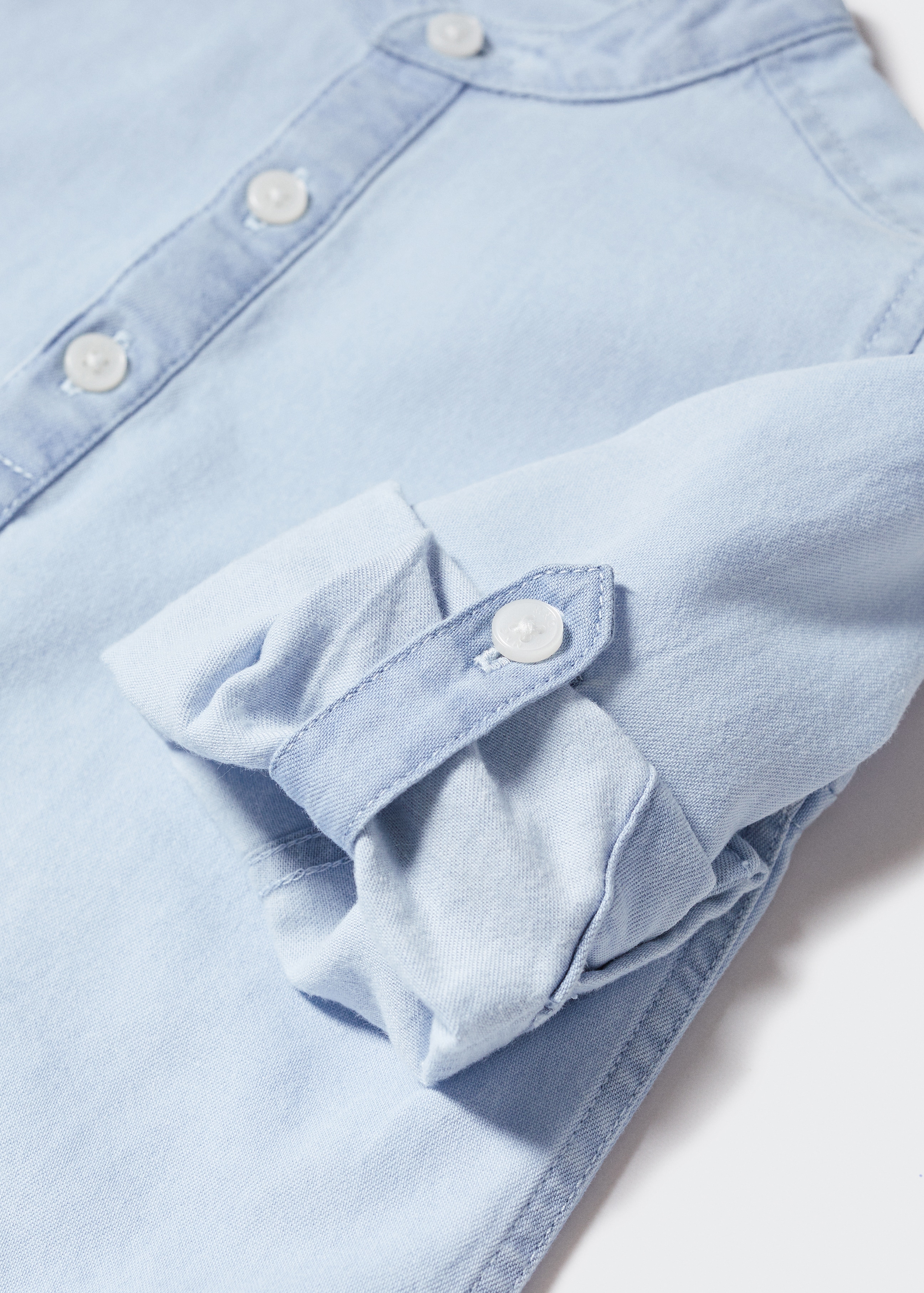 Mao collar shirt - Details of the article 0