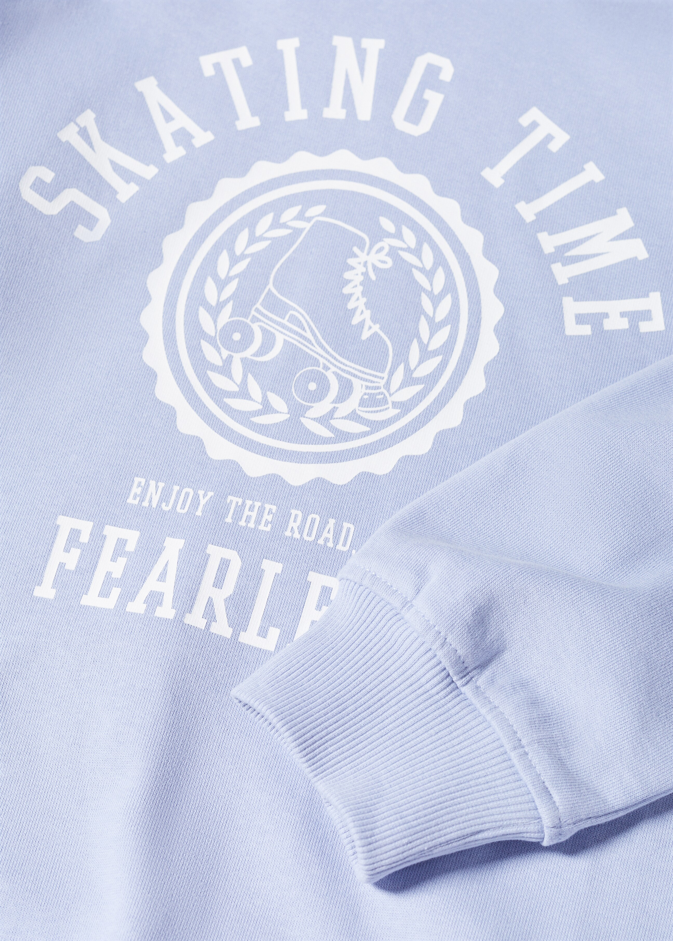 Printed message sweatshirt - Details of the article 8