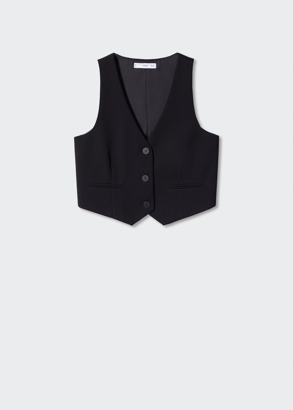 Suit waistcoat with buttons - Article without model