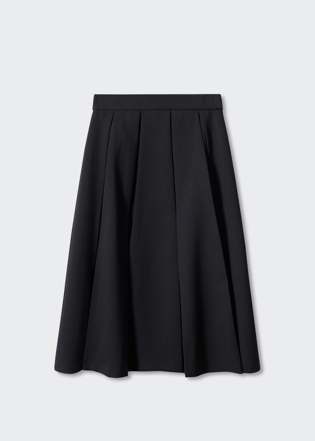 Pleated midi skirt - Article without model