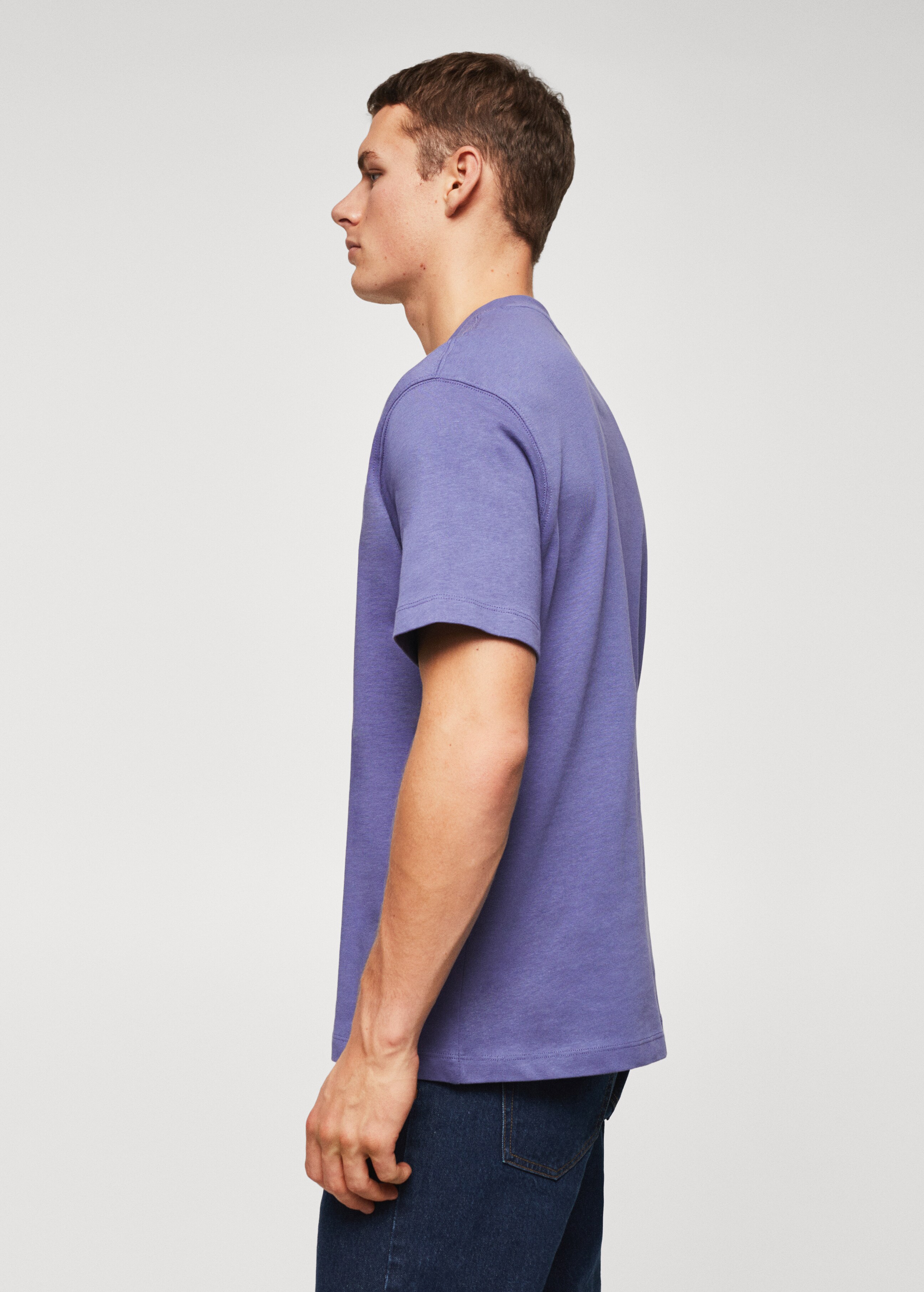 Relaxed fit cotton t-shirt - Details of the article 6