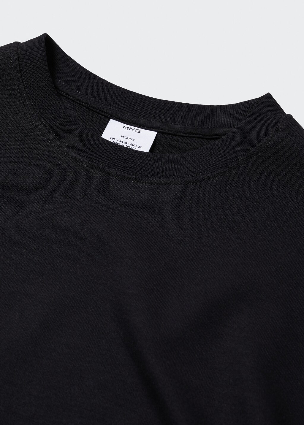 Short sleeve felt sweatshirt - Details of the article 8