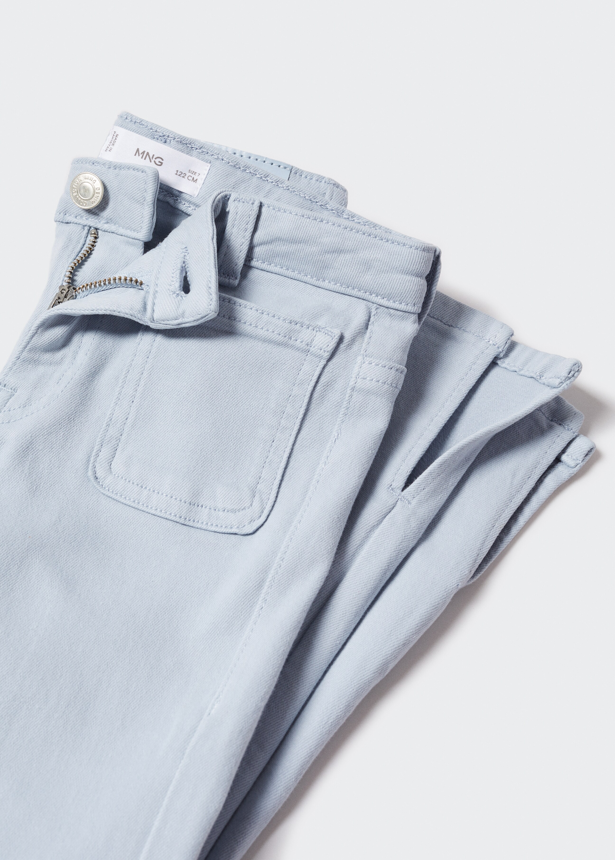 Flared jeans with opening - Details of the article 8