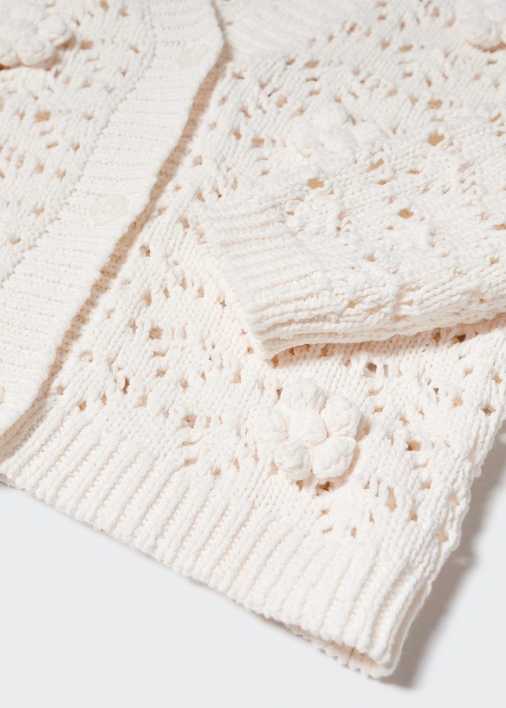 Openwork knit cardigan - Details of the article 8