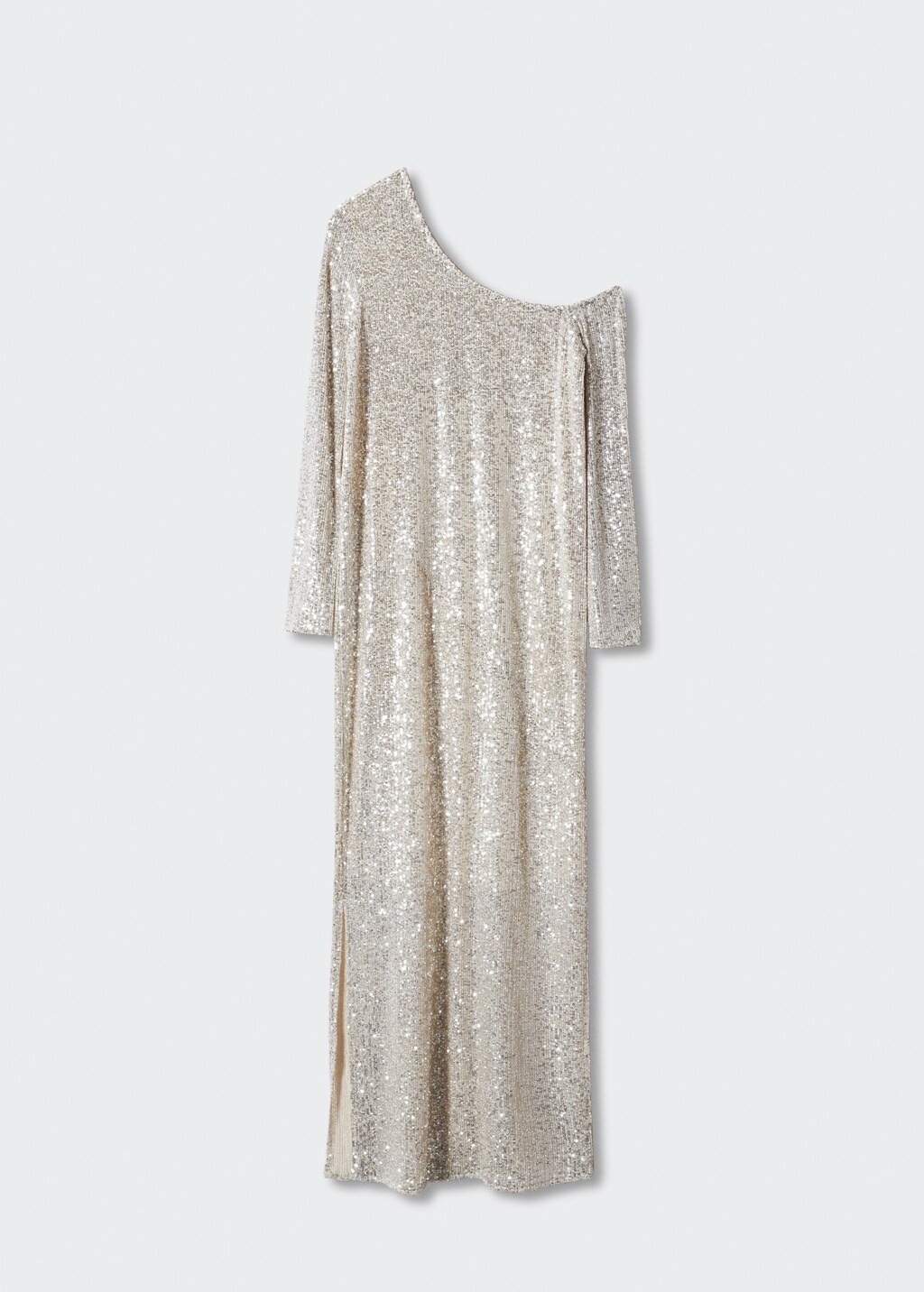 Robe asymétrique sequins - Article sans modèle