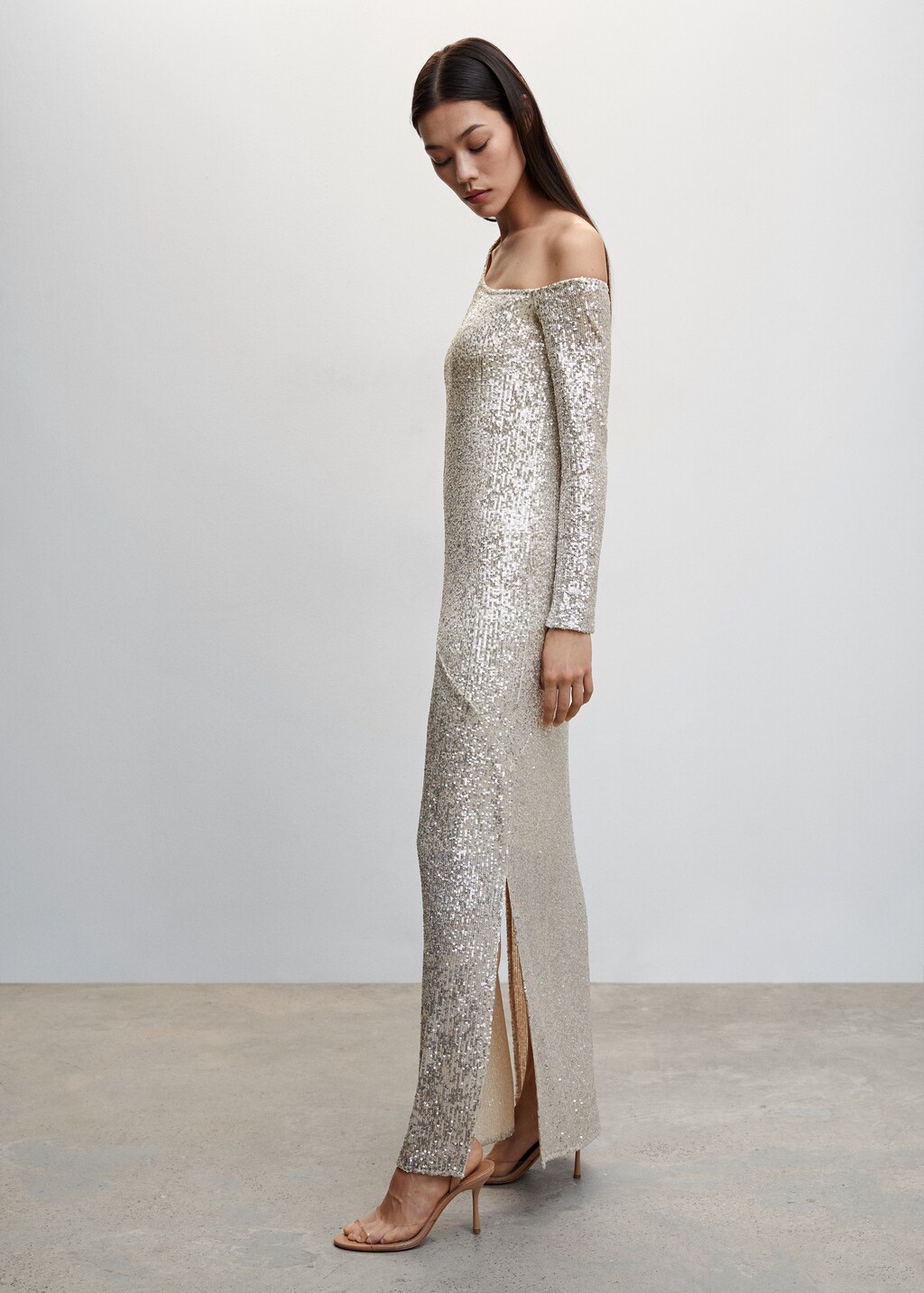 Robe asymétrique sequins - Détail de l'article 6