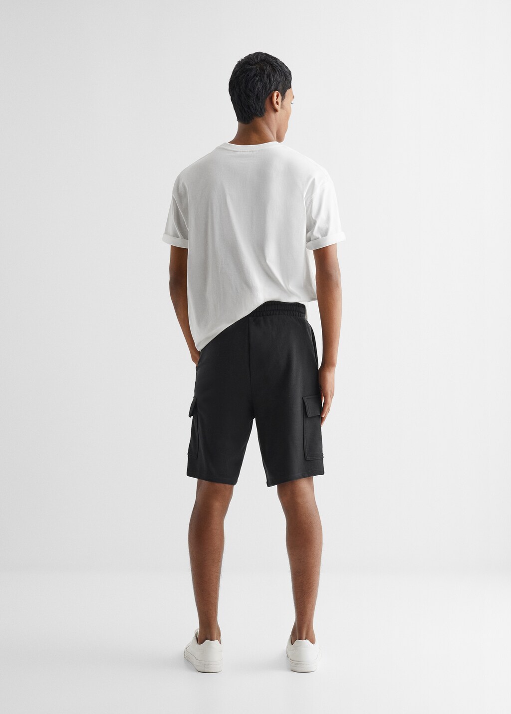 Cargo Bermuda shorts - Reverse of the article