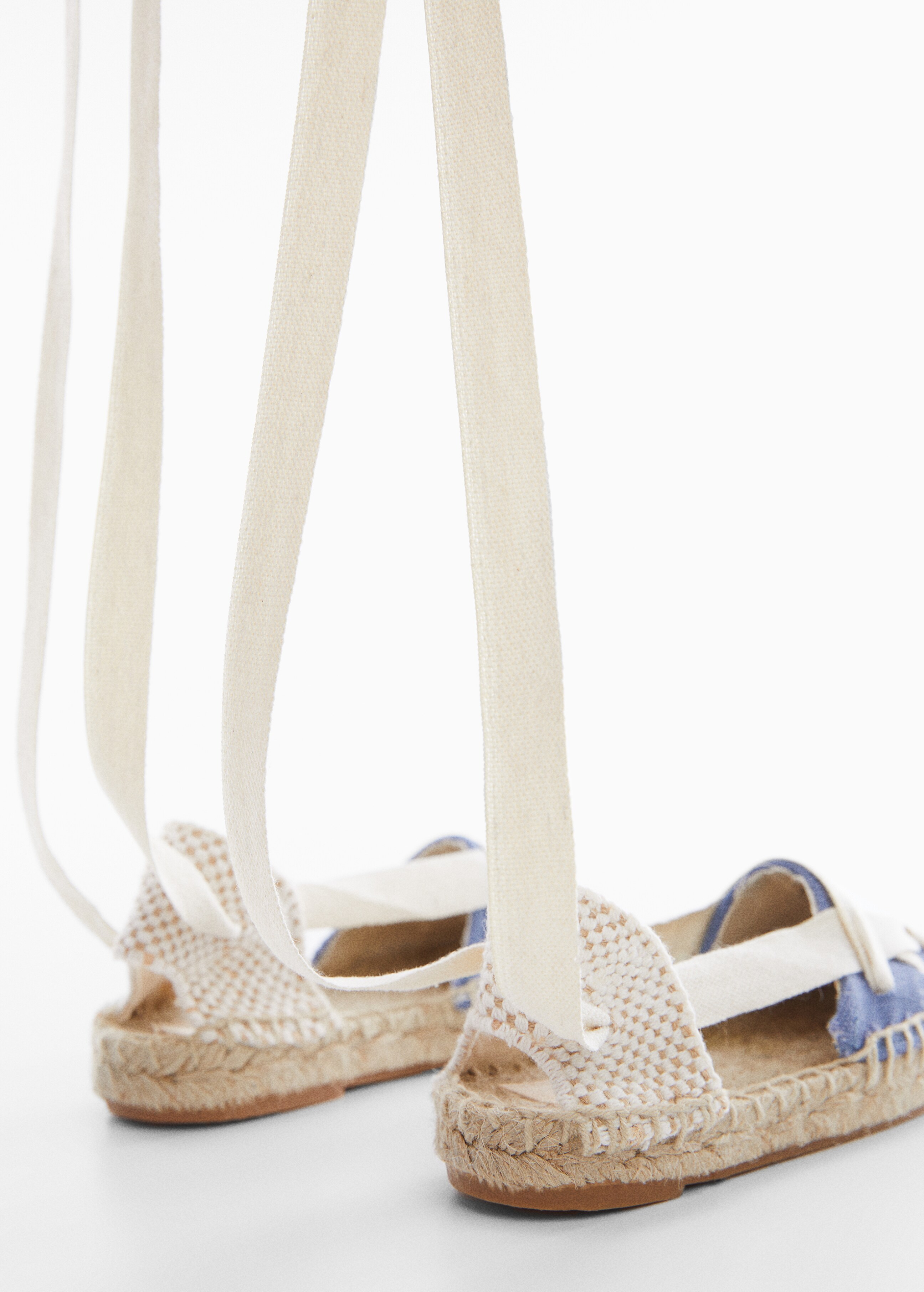 Espadrille ties - Details of the article 1