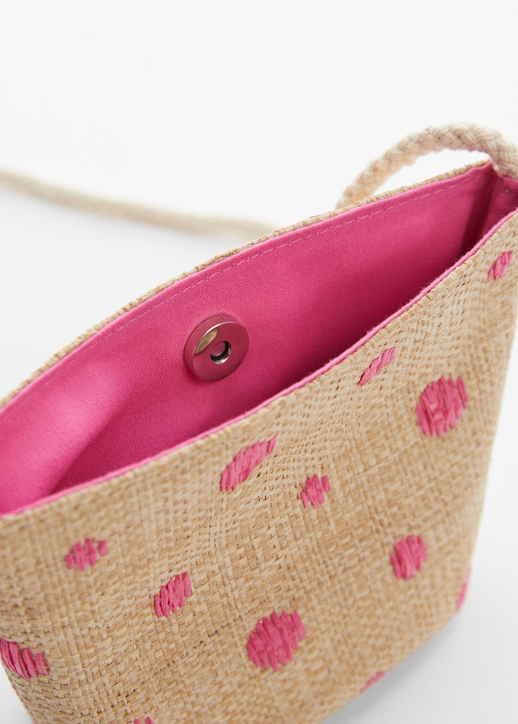 Polka-dot cross-body bag - Details of the article 2