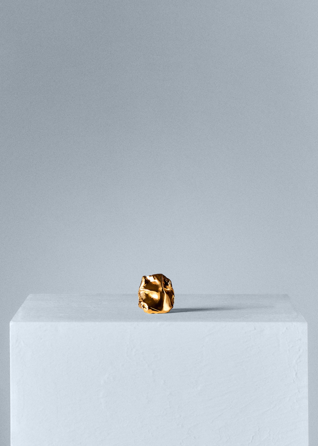 18k textured ring - Article without model