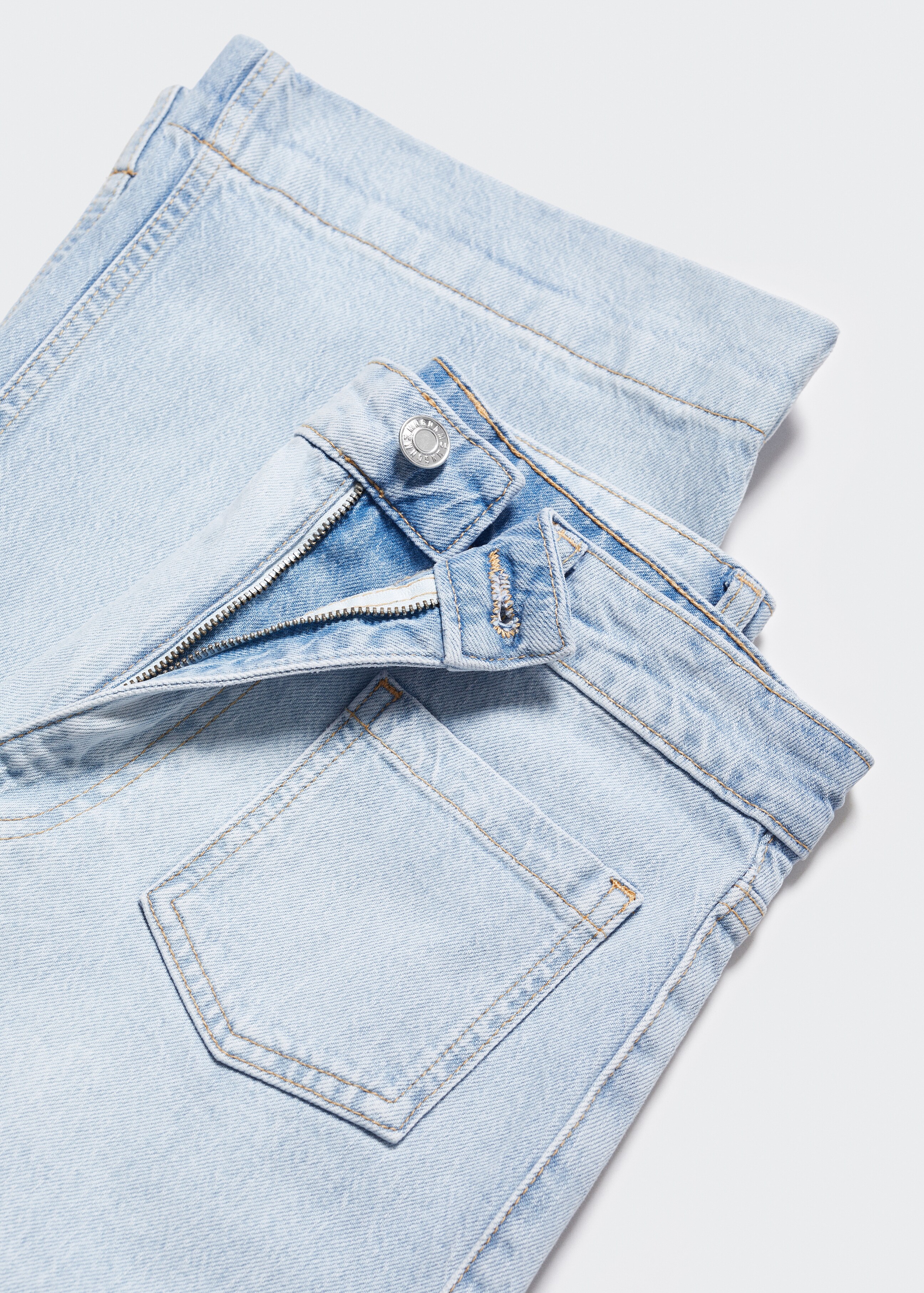 Wideleg-Jeans mit Taschen - Detail des Artikels 8