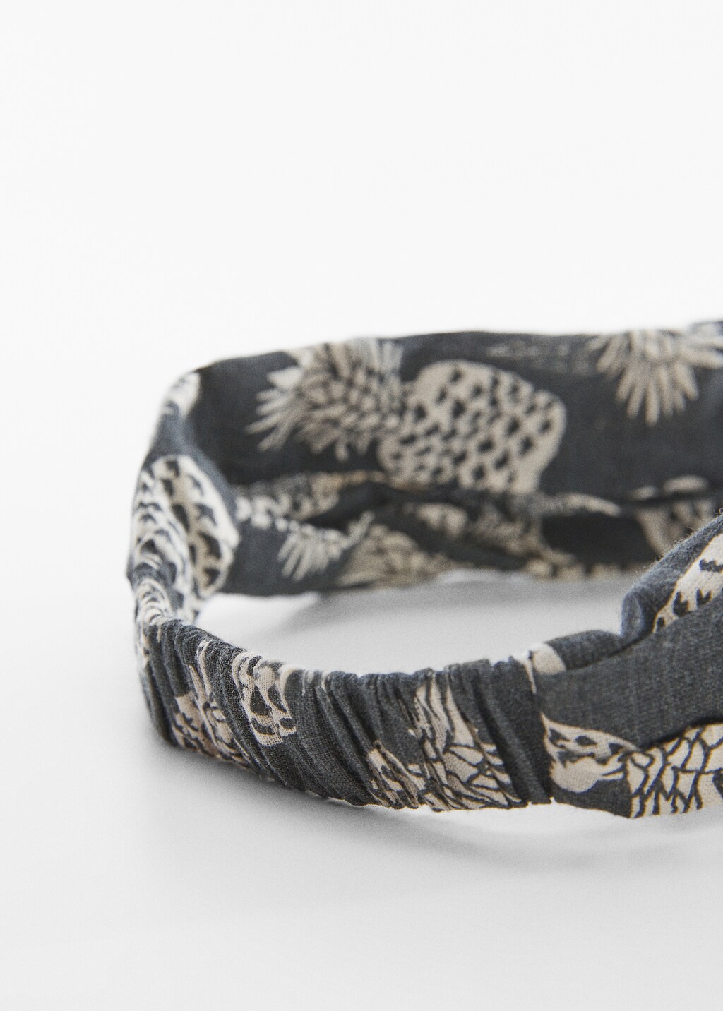 Knotted cotton headband - Details of the article 1